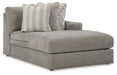 Avaliyah - Ash - Raf Corner Chaise - Tallahassee Discount Furniture (FL)
