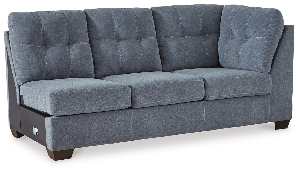 Marleton - Denim - Raf Sofa - Tallahassee Discount Furniture (FL)