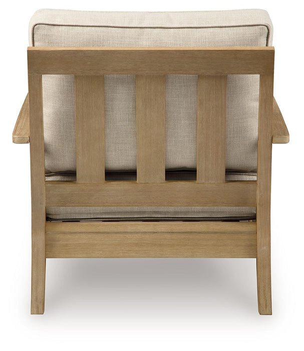 Clare View - Beige - Lounge Chair w/Cushion - Tallahassee Discount Furniture (FL)