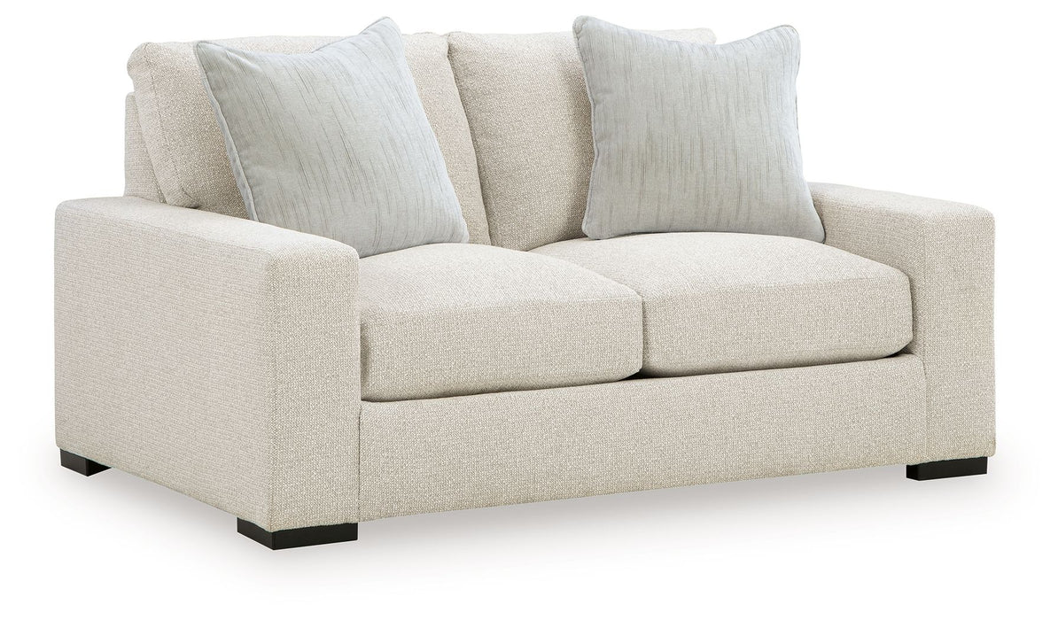 Conlee-Pike - Loveseat - Linen - Tallahassee Discount Furniture (FL)