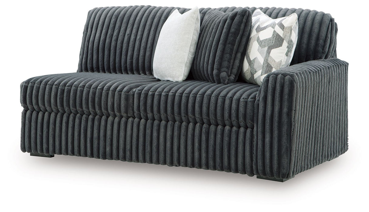 Midnight-Madness - RAF Sofa - Gunmetal - Tallahassee Discount Furniture (FL)