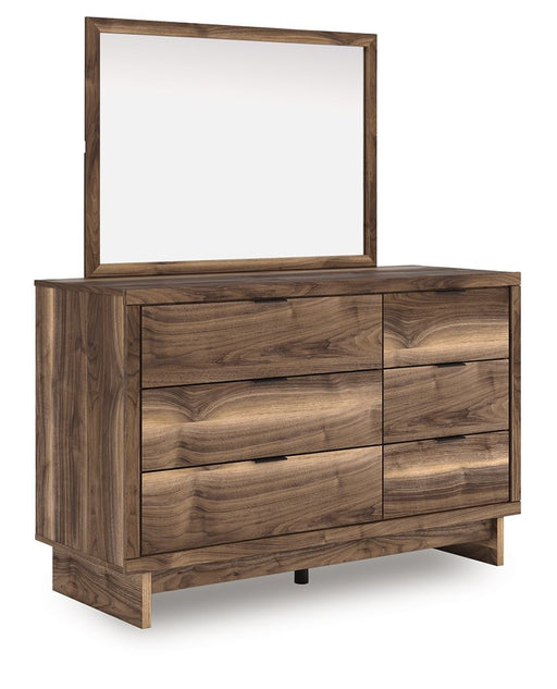 Chirason - Brown - Dresser And Mirror - Tallahassee Discount Furniture (FL)