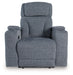 Studio Cave - Steel - Power Recliner - Tallahassee Discount Furniture (FL)