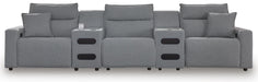 Modmax II - Reclining Sectional - Salt And Pepper - Tallahassee Discount Furniture (FL)
