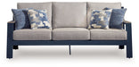 East Beach - Sofa With Cushion - Blue - Tallahassee Discount Furniture (FL)