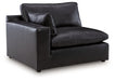 Emilia - LAF Corner Chair - Black - Tallahassee Discount Furniture (FL)