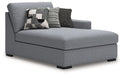 Bealton - Salt and Pepper - RAF Corner Chaise - Tallahassee Discount Furniture (FL)