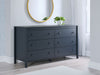 Simmenfort - Navy Blue - Six Drawer Dresser - Tallahassee Discount Furniture (FL)