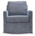 Nenana Next-Gen Nuvella - Swivel Glider Accent Chair - Tallahassee Discount Furniture (FL)