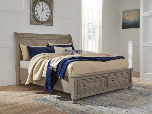 Lettner - Sleigh Bed - Tallahassee Discount Furniture (FL)