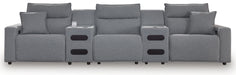 ModMax II - Salt And Pepper - Reclining Sectional - Tallahassee Discount Furniture (FL)