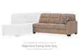 Olten - Mocha - RAF Sofa - Tallahassee Discount Furniture (FL)