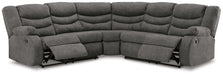 Partymate - Reclining Sectional - Tallahassee Discount Furniture (FL)