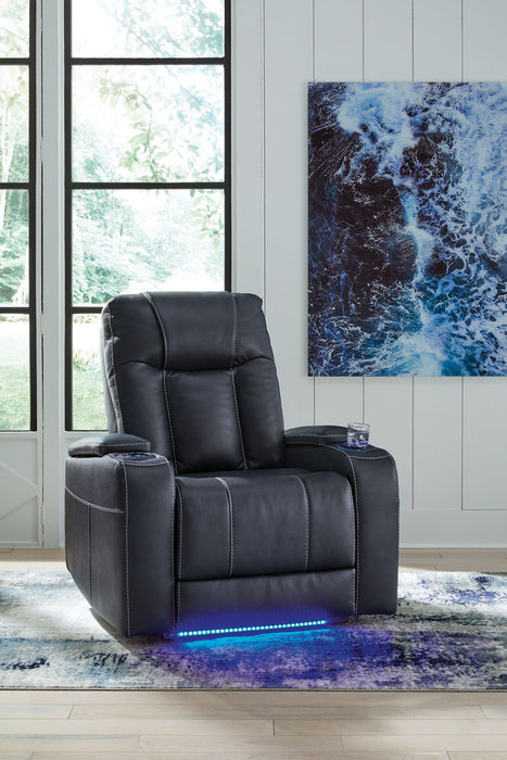 Feazada - Power Recliner With Adj Headrest - Tallahassee Discount Furniture (FL)