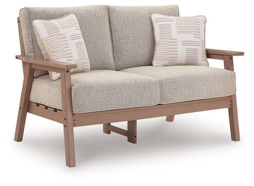 Grover Beach - Loveseat With Cushion - Driftwood - Tallahassee Discount Furniture (FL)