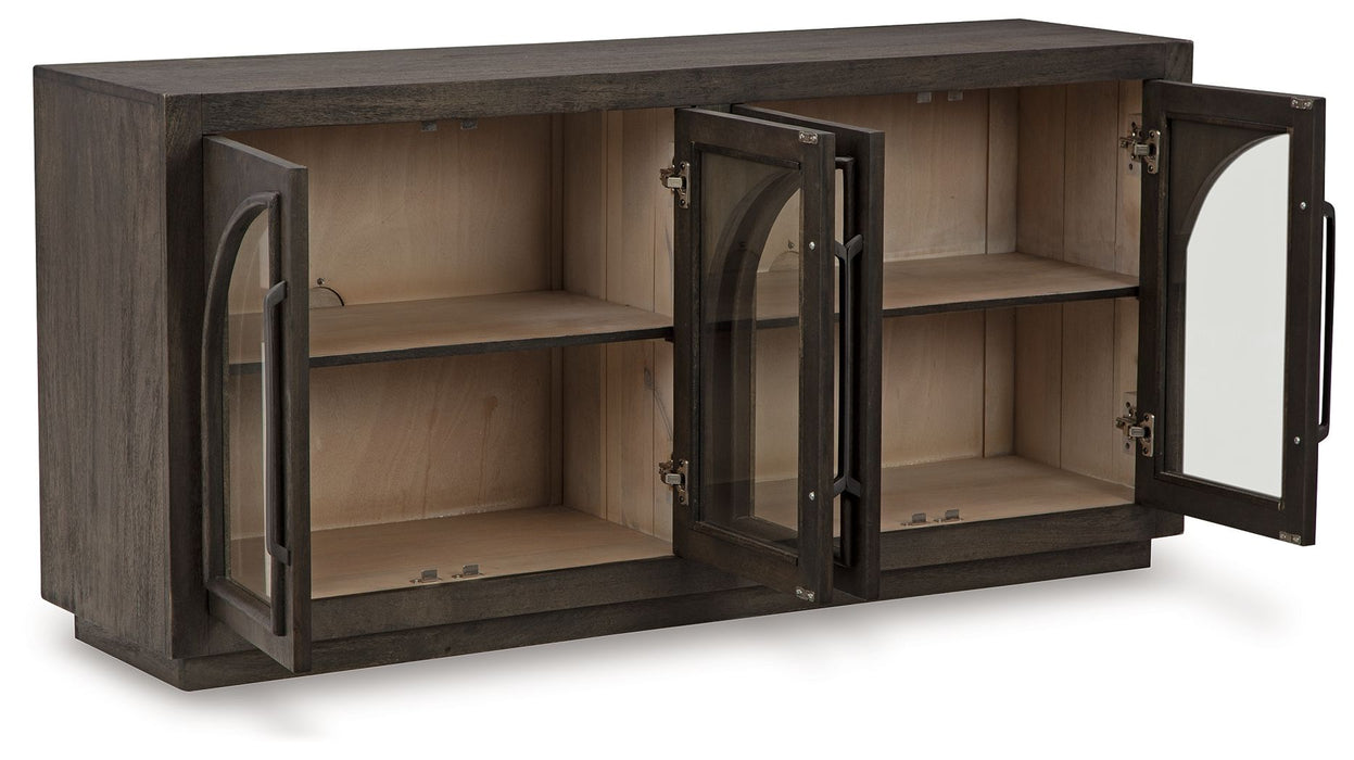 Dreley - Grayish Brown - Accent Cabinet - Tallahassee Discount Furniture (FL)