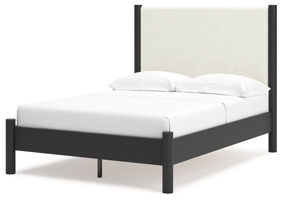 Cadmori - Upholstered Panel Bed - Tallahassee Discount Furniture (FL)
