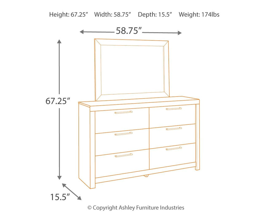 Derekson - Dresser - Tallahassee Discount Furniture (FL)