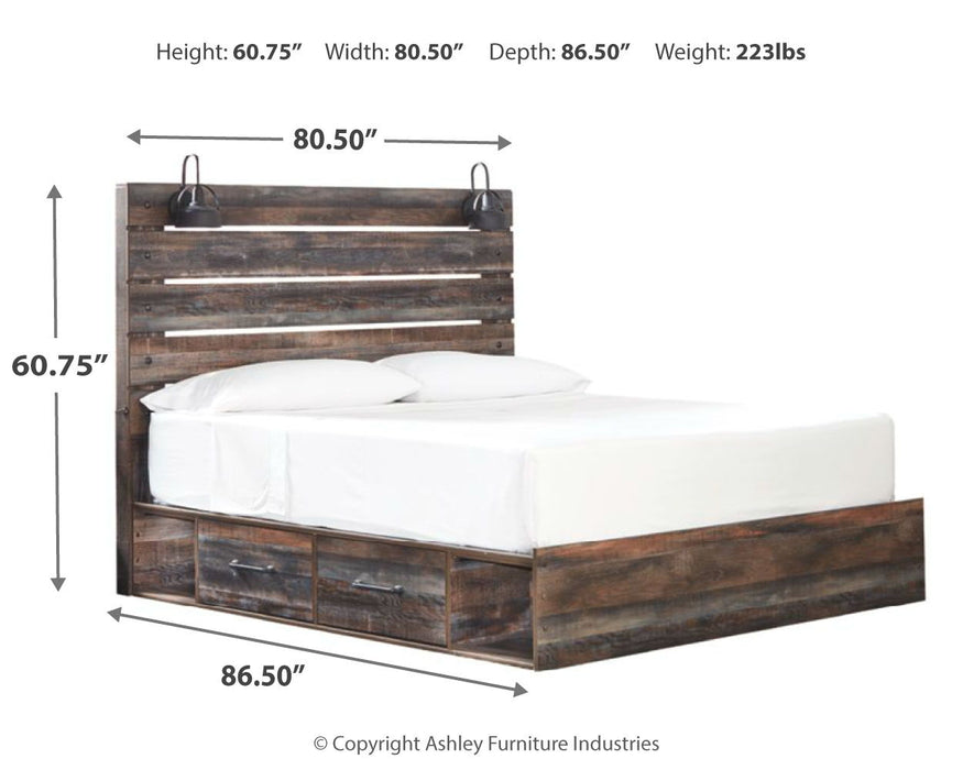 Drystan - Panel Bedroom Set - Tallahassee Discount Furniture (FL)
