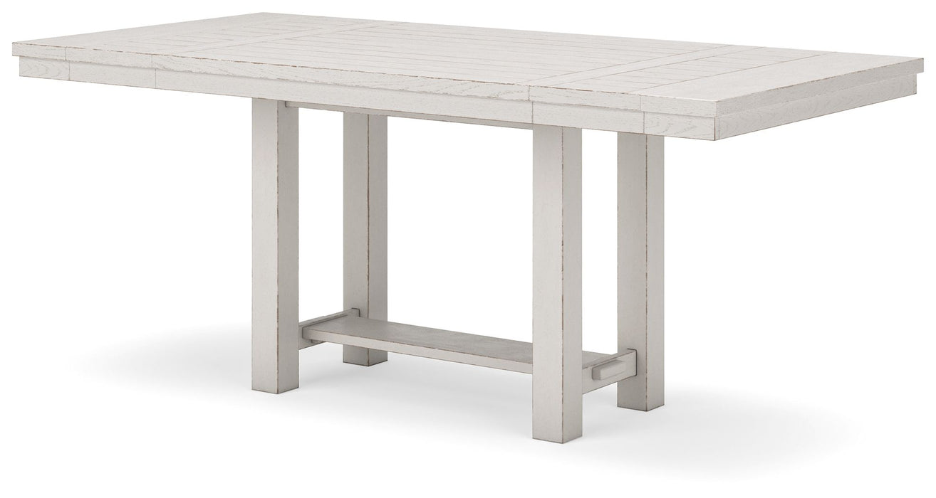 Robbinsdale - Rectangular Counter Height Dining Extension Table Set - Tallahassee Discount Furniture (FL)