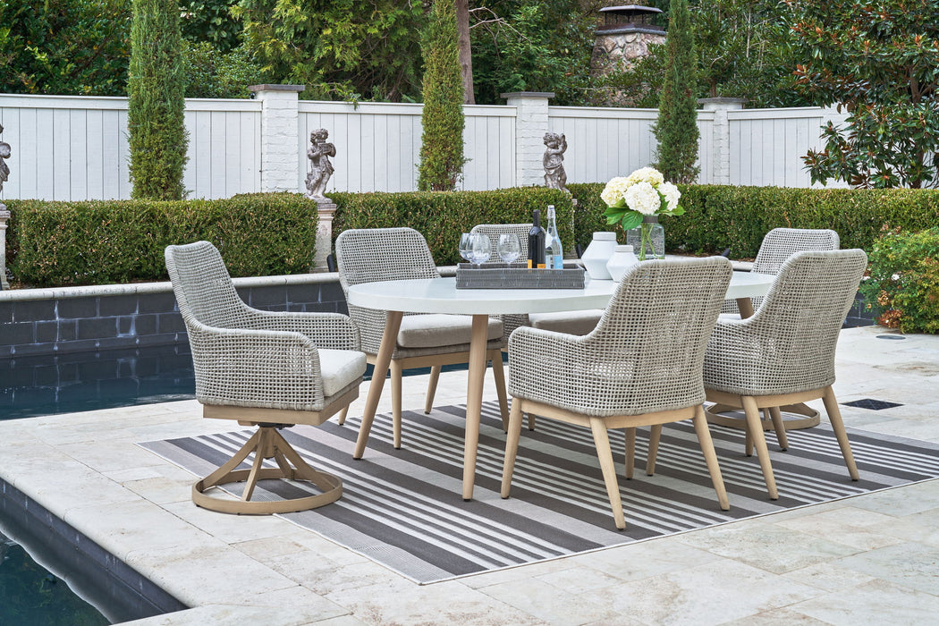 Seton Creek - Dining Set - Tallahassee Discount Furniture (FL)