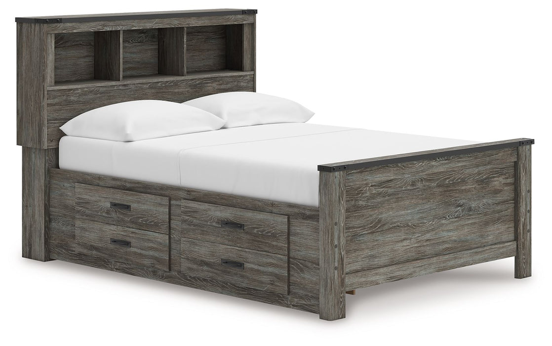 Frandern - Bookcase Panel Bed - Tallahassee Discount Furniture (FL)