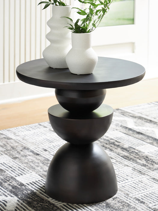 Kurtson - Bronze Finish - Accent Table - Tallahassee Discount Furniture (FL)
