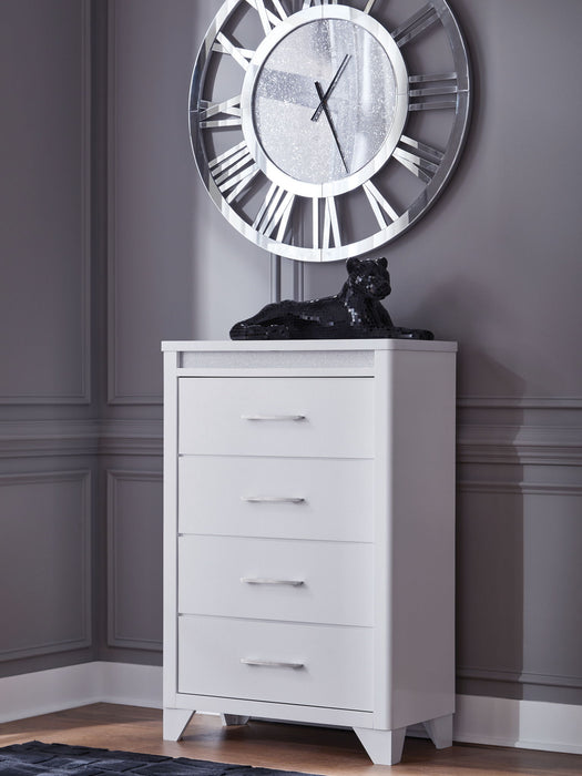 Jarlee - Four Drawer Chest - White - Tallahassee Discount Furniture (FL)