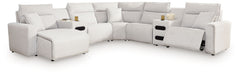 Modmax II - Reclining Sectional - Stone - Tallahassee Discount Furniture (FL)