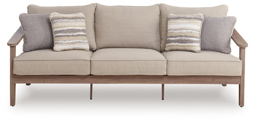 Harmony Headlands - Sofa With Cushion - Natural / Gray - Tallahassee Discount Furniture (FL)