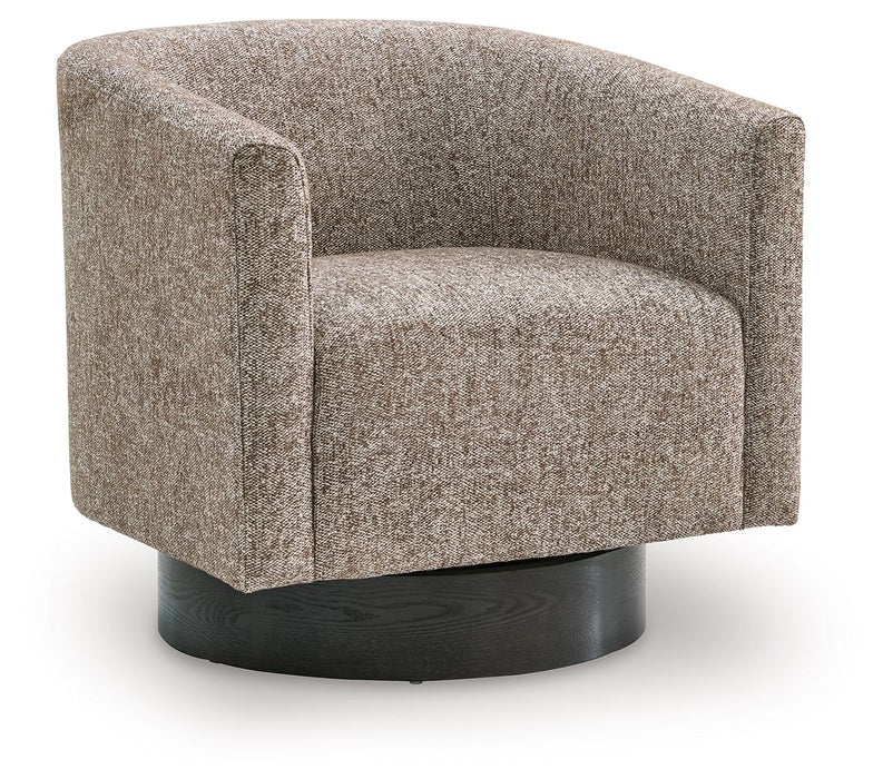 Jorryn - Swivel Accent Chair - Brown - Tallahassee Discount Furniture (FL)