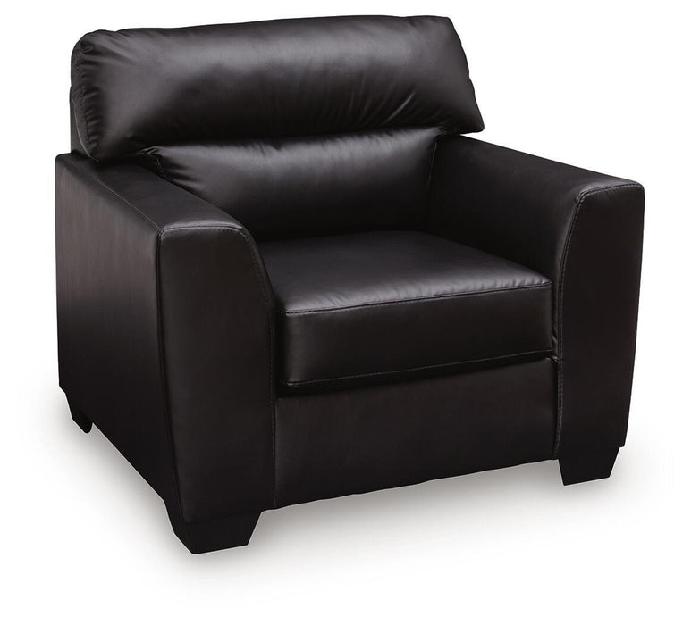 Glennbre - Chair - Midnight - Tallahassee Discount Furniture (FL)