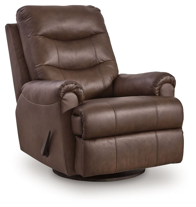 Flynwood - Swivel Glider Recliner - Tallahassee Discount Furniture (FL)
