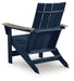 East Beach - Adirondack Chair - Black / Beige - Tallahassee Discount Furniture (FL)