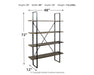 Gilesgrove - Black / Gray - Bookcase - Tallahassee Discount Furniture (FL)