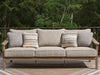 Harmony Headlands - Sofa With Cushion - Natural / Gray - Tallahassee Discount Furniture (FL)
