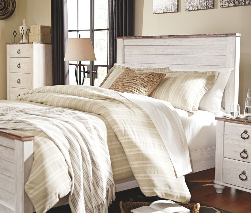 Willowton - Panel Bedroom Set - Tallahassee Discount Furniture (FL)
