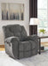 Foreside - Charcoal - Rocker Recliner - Tallahassee Discount Furniture (FL)