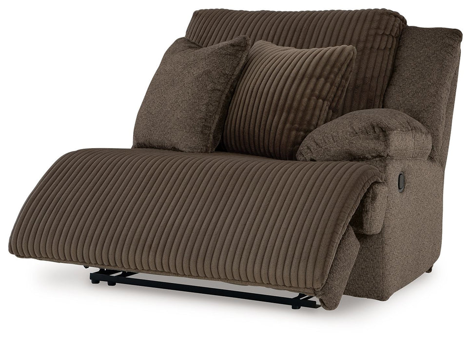 Top Tier - Chocolate - Raf Zero Wall Recliner - Tallahassee Discount Furniture (FL)