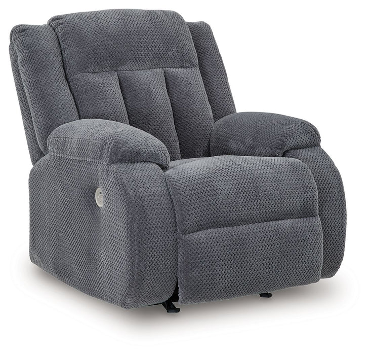 Observation - Steel - Power Rocker Recliner - Tallahassee Discount Furniture (FL)