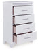 Jarlee - Four Drawer Chest - White - Tallahassee Discount Furniture (FL)