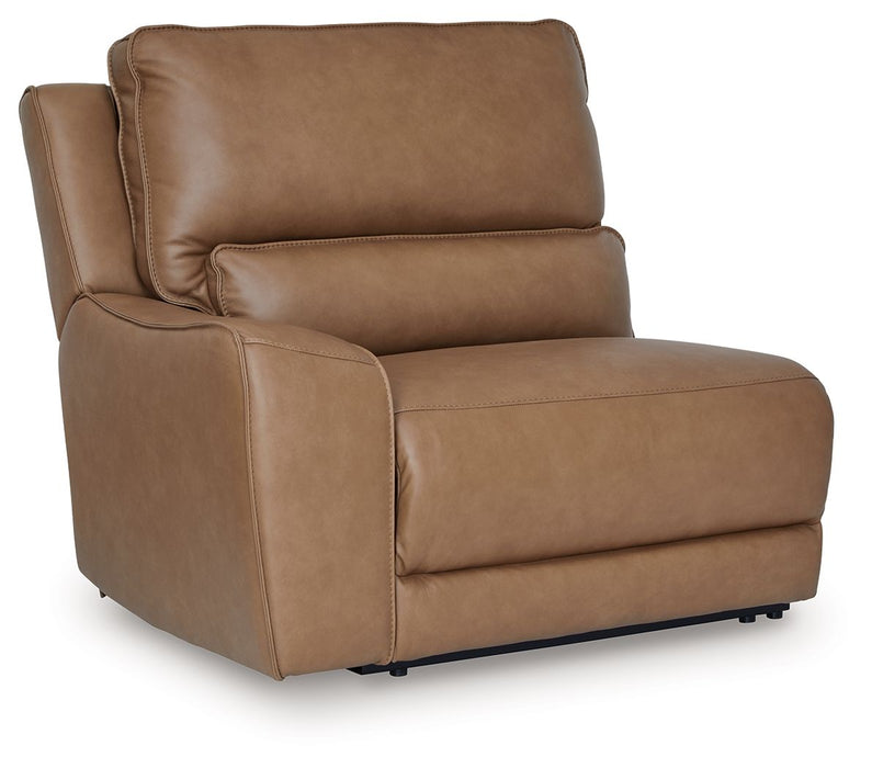 DeepWakes - LAF Zero Wall Power Recliner - Caramel - Tallahassee Discount Furniture (FL)
