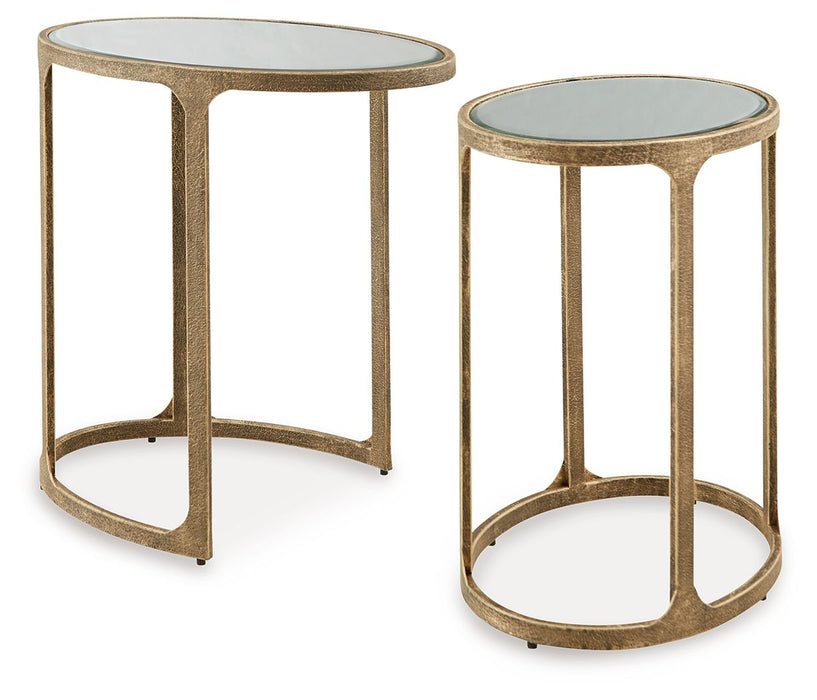 Irmaleigh - Antique Black - Accent Table Set (Set of 2) - Tallahassee Discount Furniture (FL)