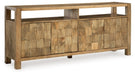 Hudwick - Natural Brown - Accent Cabinet - Tallahassee Discount Furniture (FL)