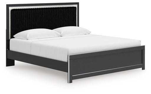 Zuraleus - Upholstered Panel Platform Bed With Roll Slats - Tallahassee Discount Furniture (FL)