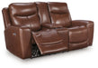 Next Move - Power Reclining Loveseat With Console / Adjustable Headrest - Tallahassee Discount Furniture (FL)