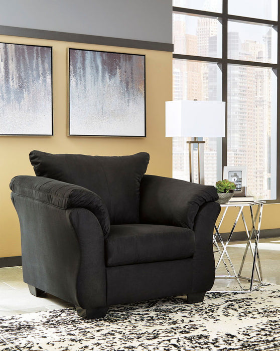 Darcy - Chair With Ottoman - Tallahassee Discount Furniture (FL)