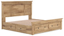 Makidern - Panel Storage Bed With Under Bed Storage Unit And Storage Footboard - Tallahassee Discount Furniture (FL)