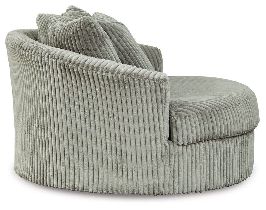Lindyn - Oversized Swivel Accent Chair - Tallahassee Discount Furniture (FL)