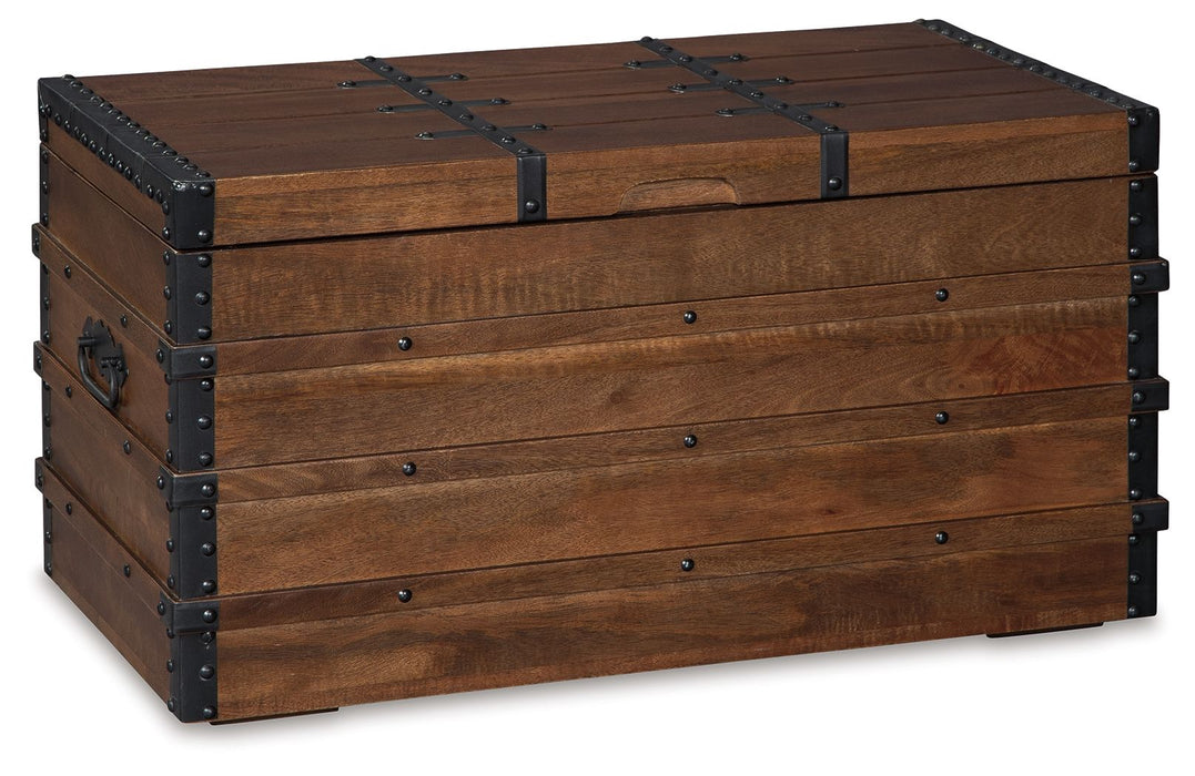 Kettleby - Storage Trunk - Brown - Tallahassee Discount Furniture (FL)